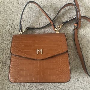 Melie Bianco Brown Crossbody Bag